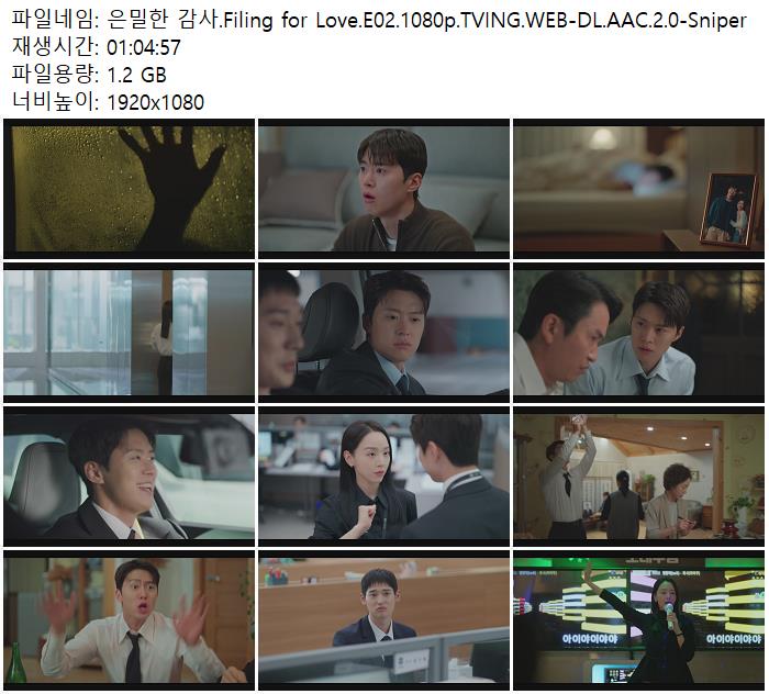은밀한 감사.Filing for Love.E02.1080p.TVING.WEB-DL.AAC.2.0-Sniper