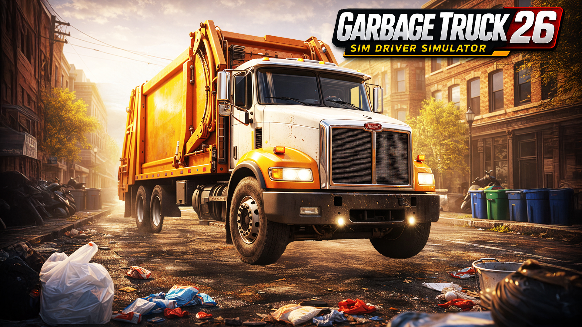 [NSW] 가비지 트럭 심 드라이버 시뮬레이터 26 (Garbage Truck Sim Driver Simulator 26)