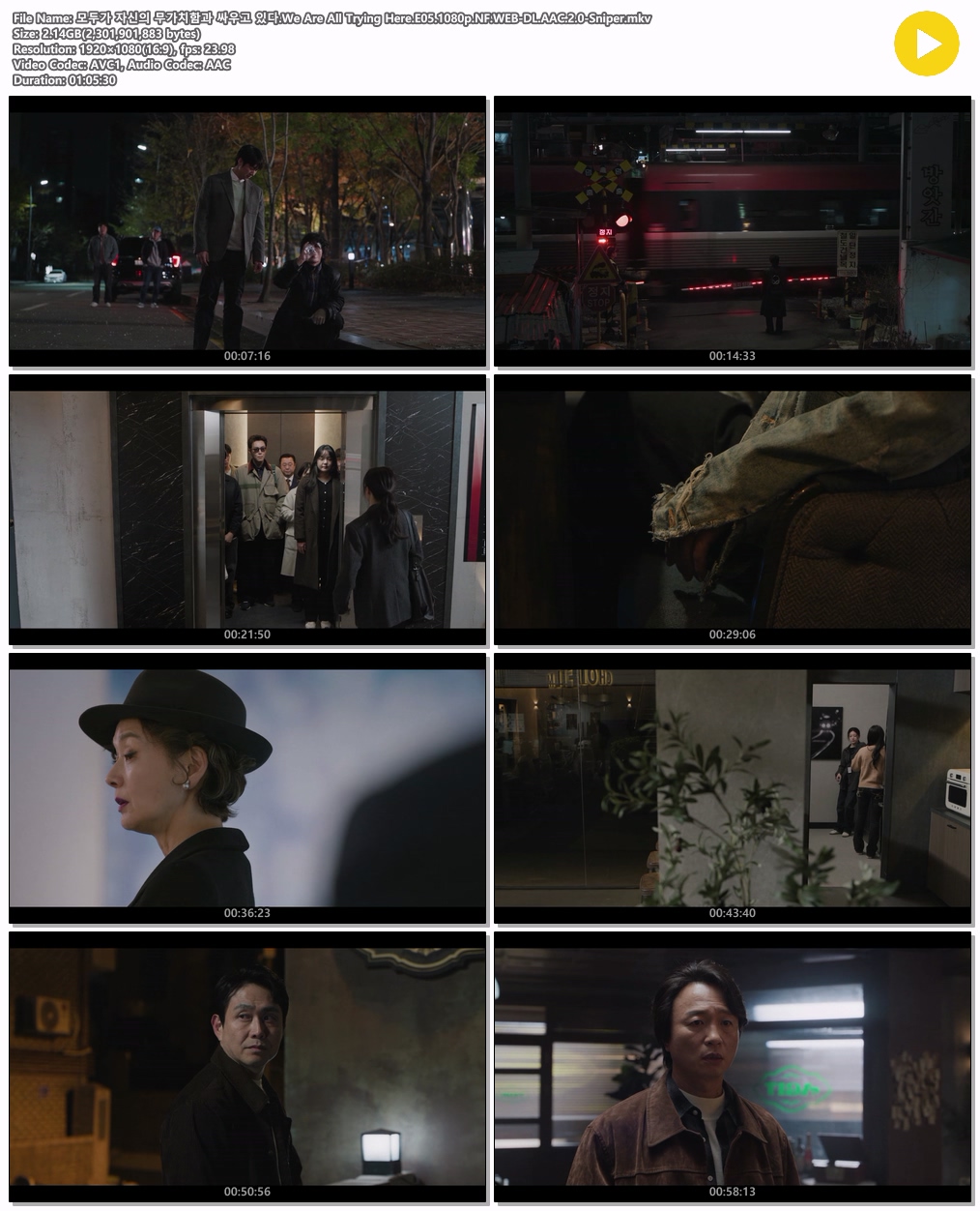 모두가 자신의 무가치함과 싸우고 있다.We Are All Trying Here.E05.1080p.NF.WEB-DL.AAC.2.0-Sniper
