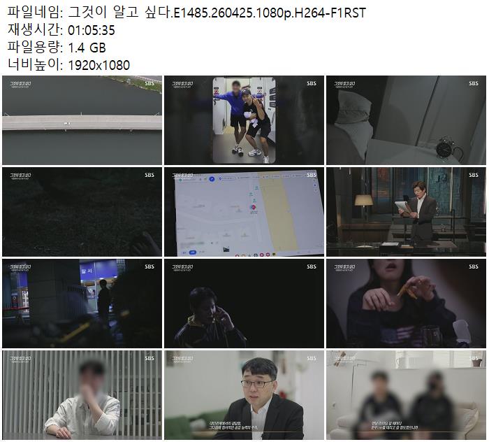 그것이 알고 싶다.E1485.260425.1080p.H264-F1RST