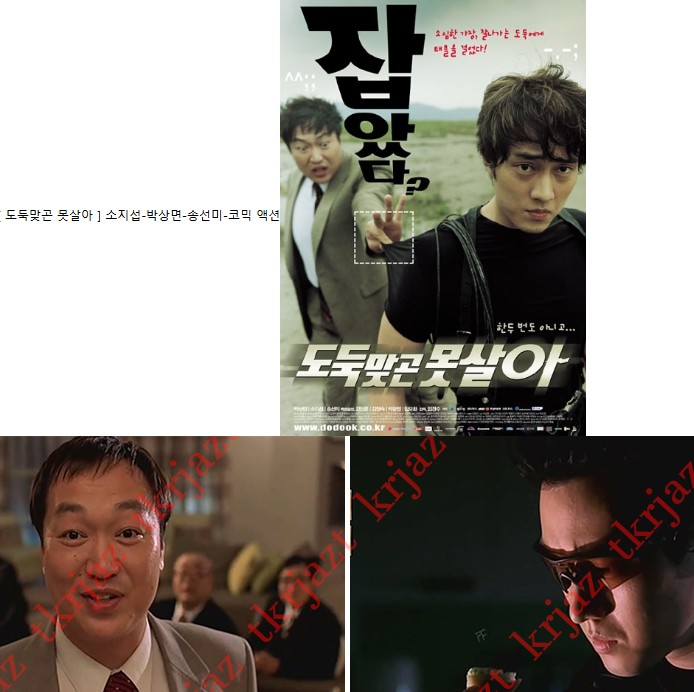 [ 도둑맞곤 못살아 ] 소지섭-박상면-송선미-코믹 액션