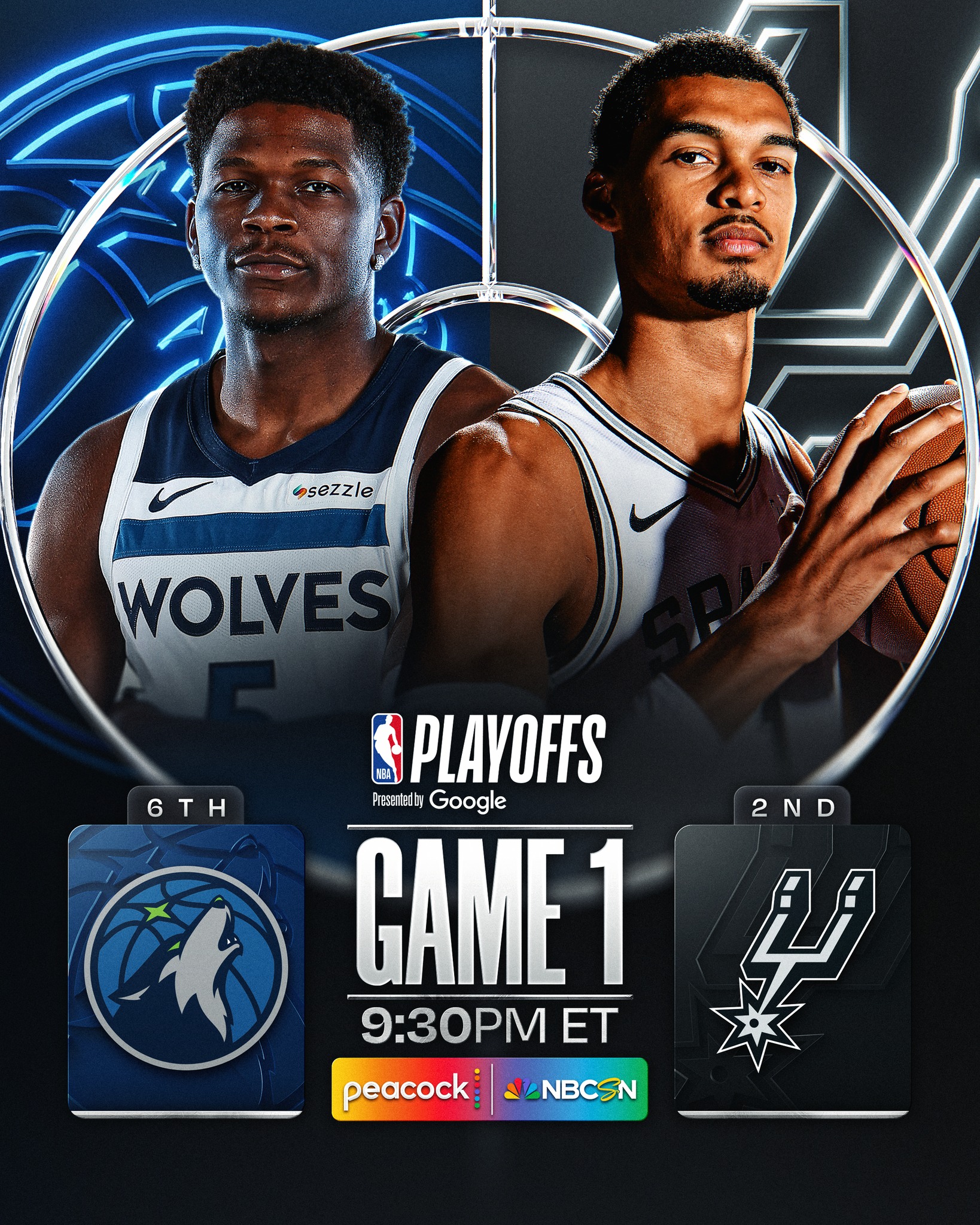 [핖.NBA] 26.05.05 WC.PO.SF.G1 미네소타 VS 샌안토니오 [1080P.pcock]