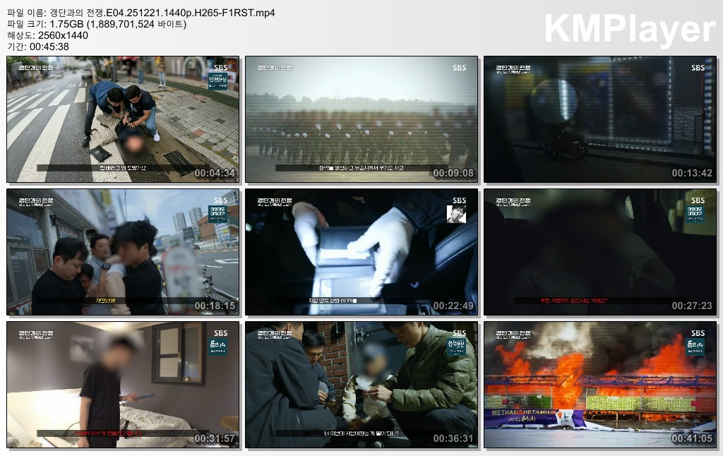 갱단과의 전쟁.E04.251221.1440p.H265-F1RST
