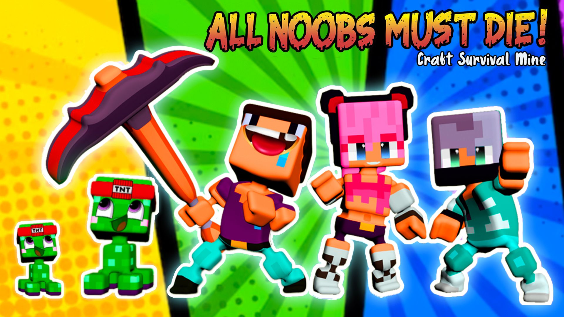 [NSW] 모든 멍청이들은 죽어야 한다! 크래프트, 서바이벌, 마인 (All Noobs must die! Craft, Survival, Mine)