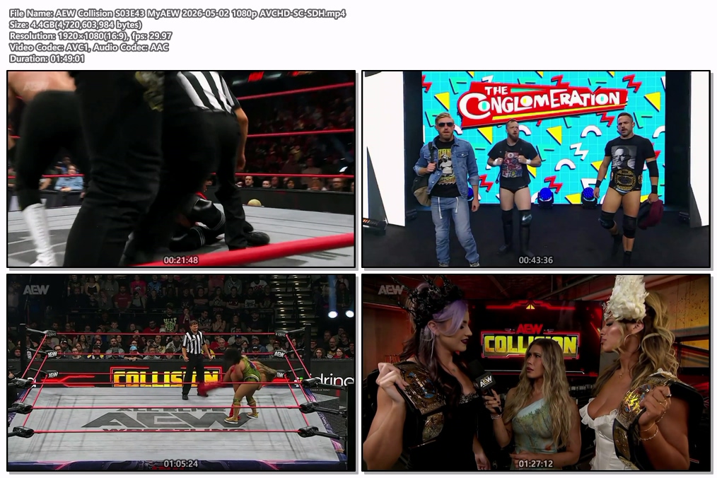 AEW Collision S03E43 MyAEW 2026-05-02 1080p AVCHD-SC-SDH