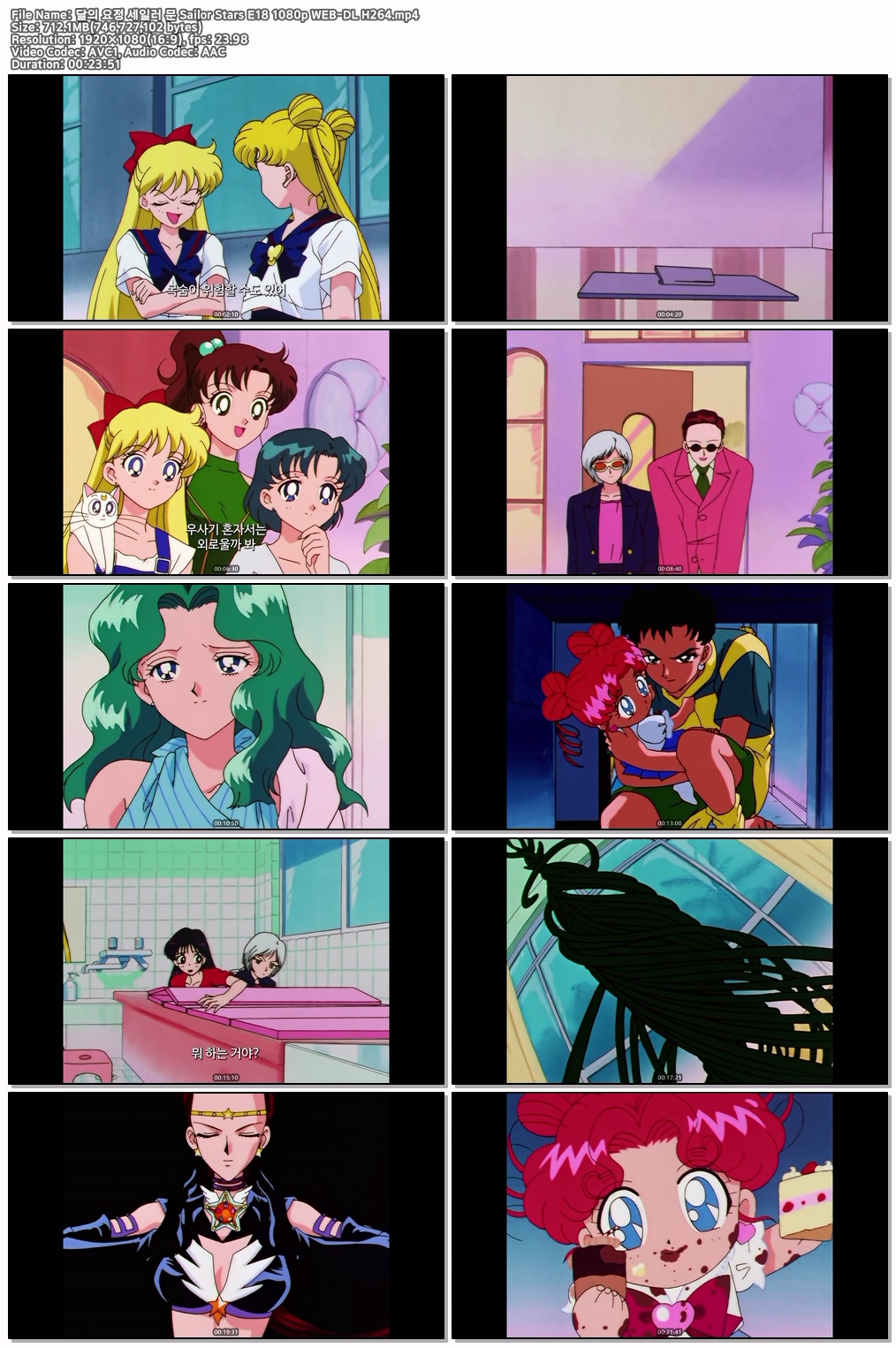 달의 요정 세일러 문 Sailor Stars E18 1080p WEB-DL H264