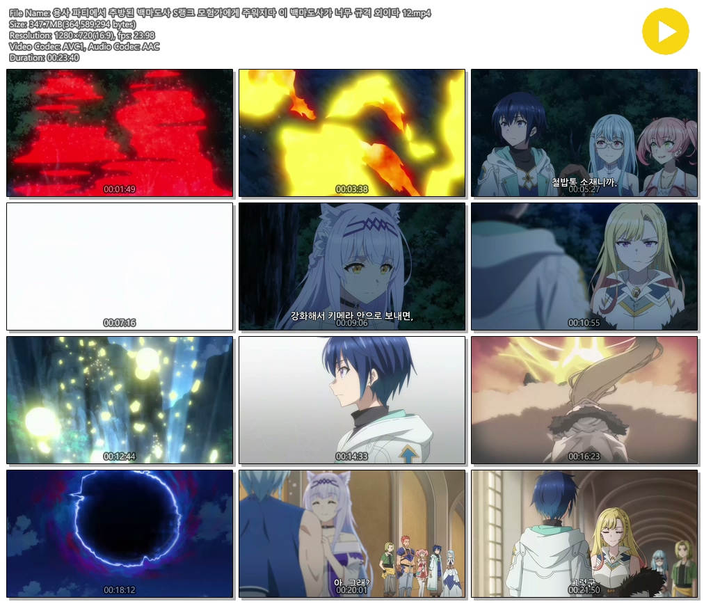 [ANIPLUS] 용사 파티에서 추방된 백마도사 - 12 END (1280x720)