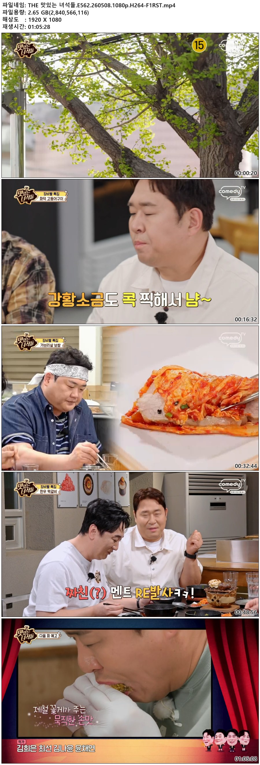 THE 맛있는 녀석들.E562.260508.1080p.H264-F1RST