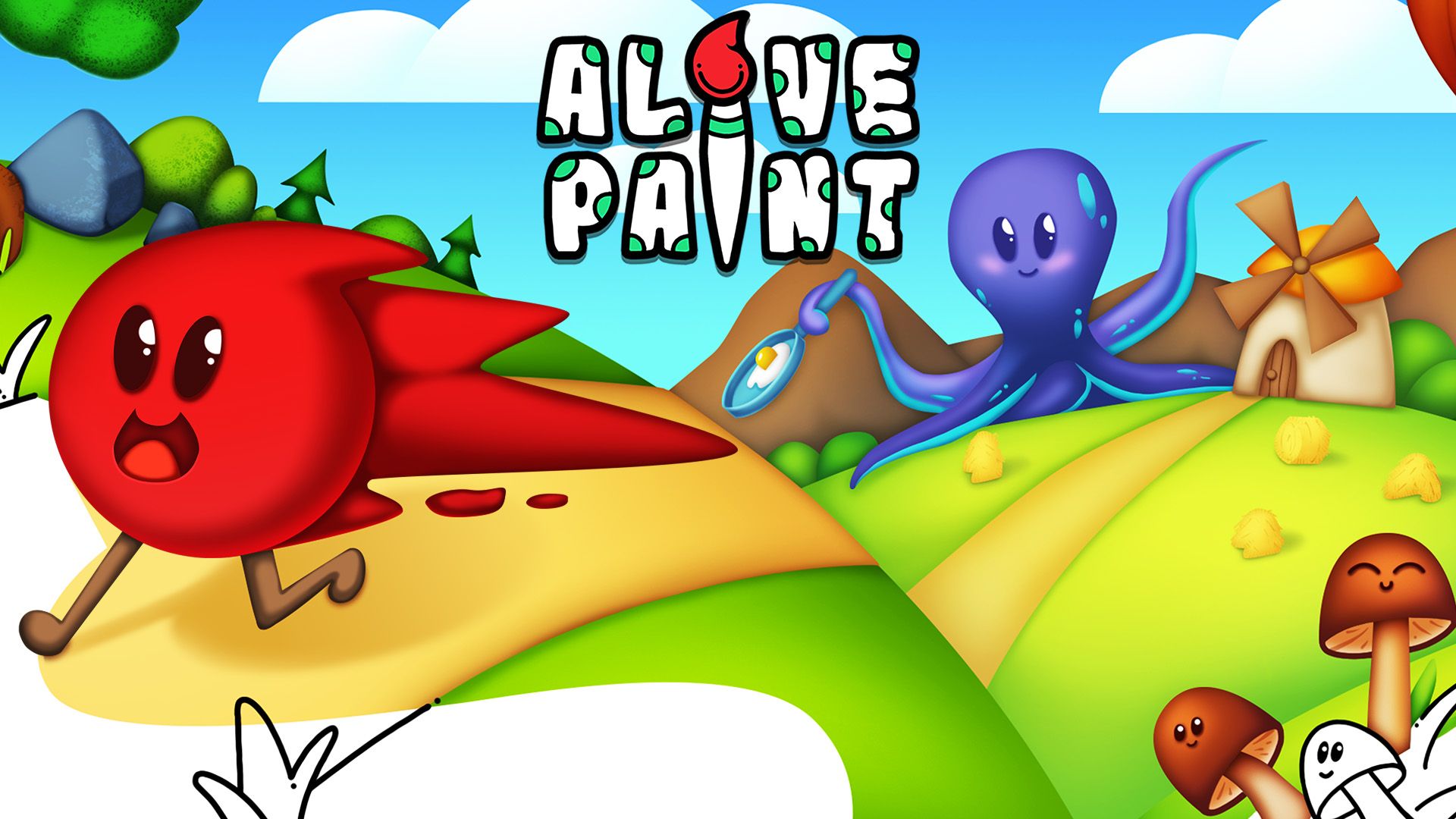 [NSW} 얼라이브 페인트 (Alive Paint)
