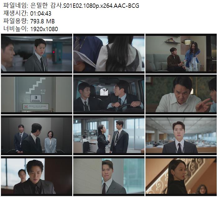 은밀한 감사.S01E02.1080p.x264.AAC-BCG