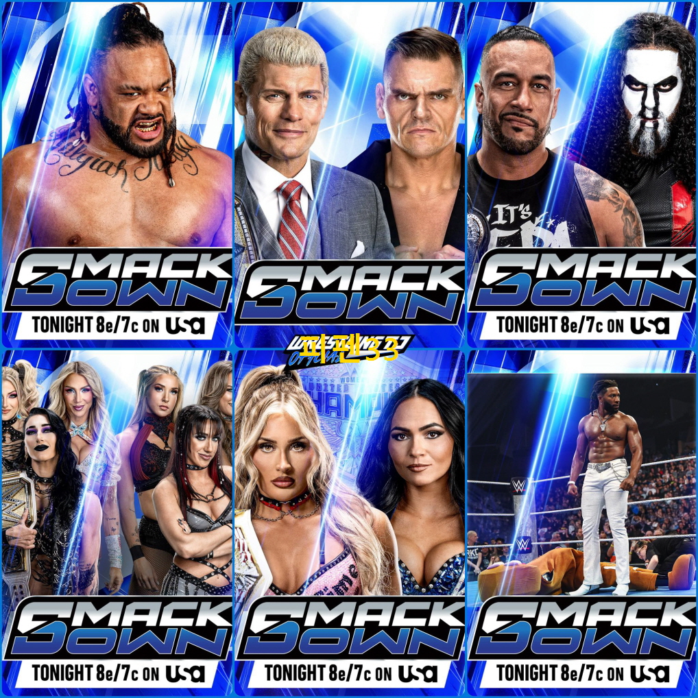 [핖.WWE] 스맥다운.26.05.08 [1080P.USA.FHD]