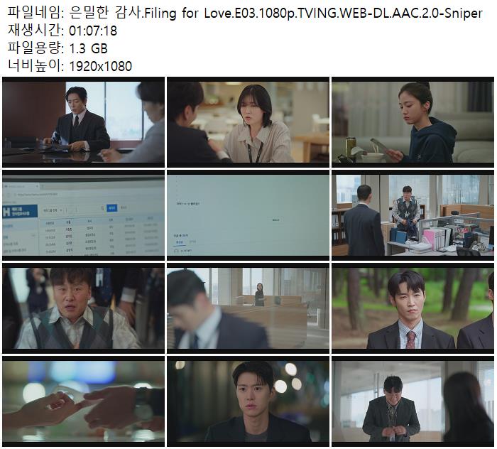 은밀한 감사.Filing for Love.E03.1080p.TVING.WEB-DL.AAC.2.0-Sniper