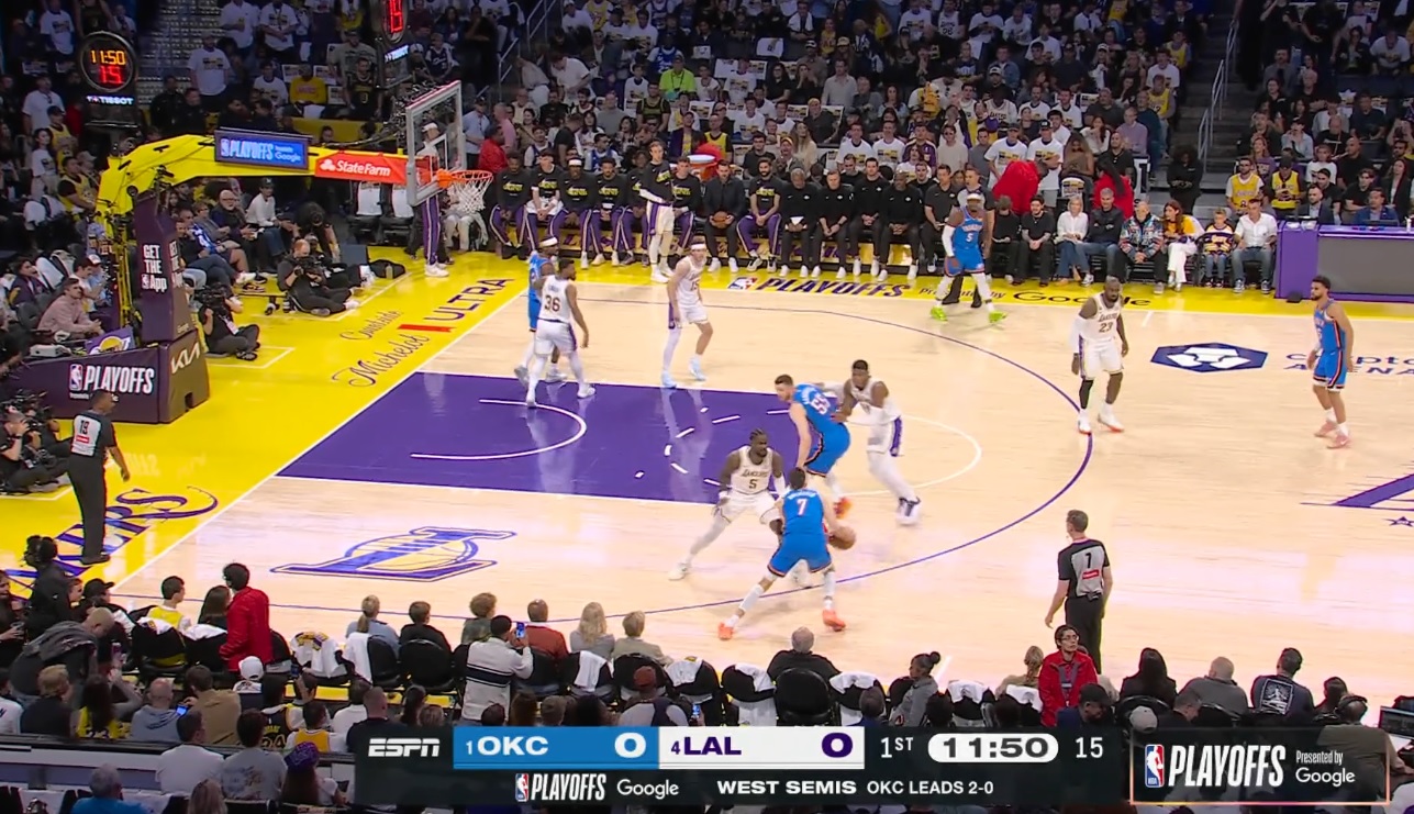 [NBA PO WC R2 G3] LA레이커스 vs 오클라호마 260510