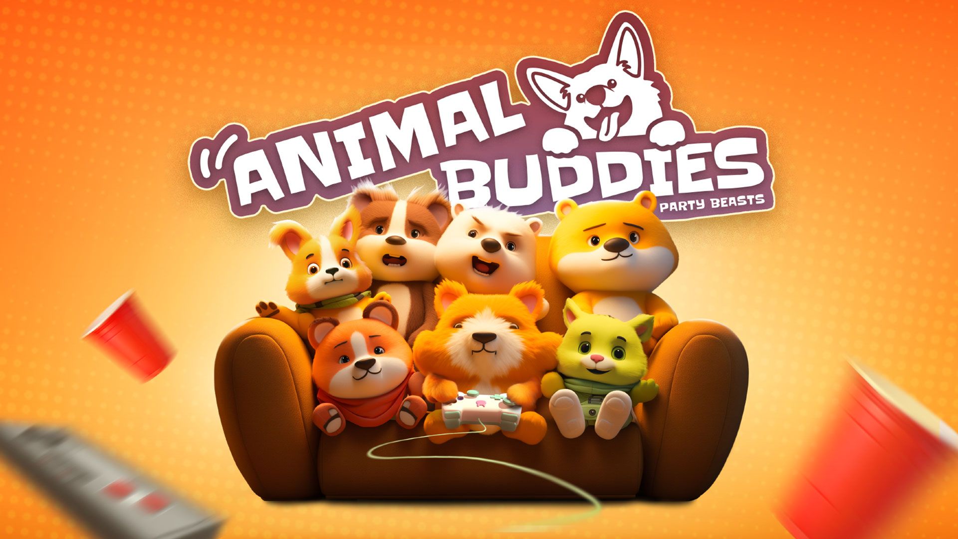 [NSW] 애니멀 버디즈 - 파티 비스트 (Animal Buddies - Party Beasts)