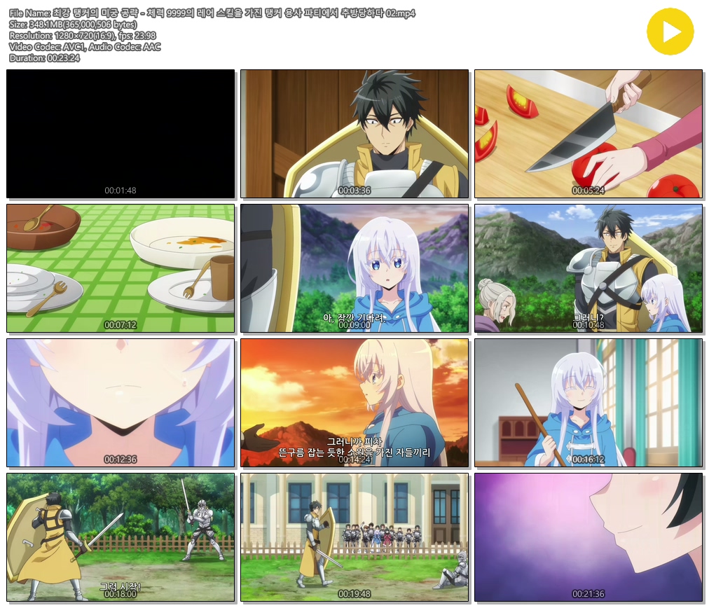 [ANIPLUS] 최강 탱커의 미궁 공략 - 02 (1280x720)