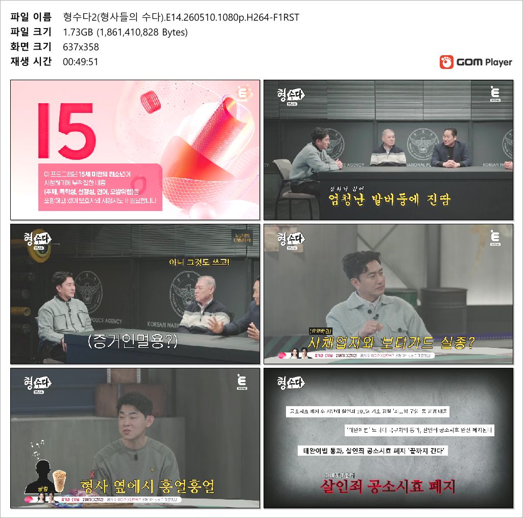 형수다2(형사들의 수다).E14.260510.1080p.H264-F1RST