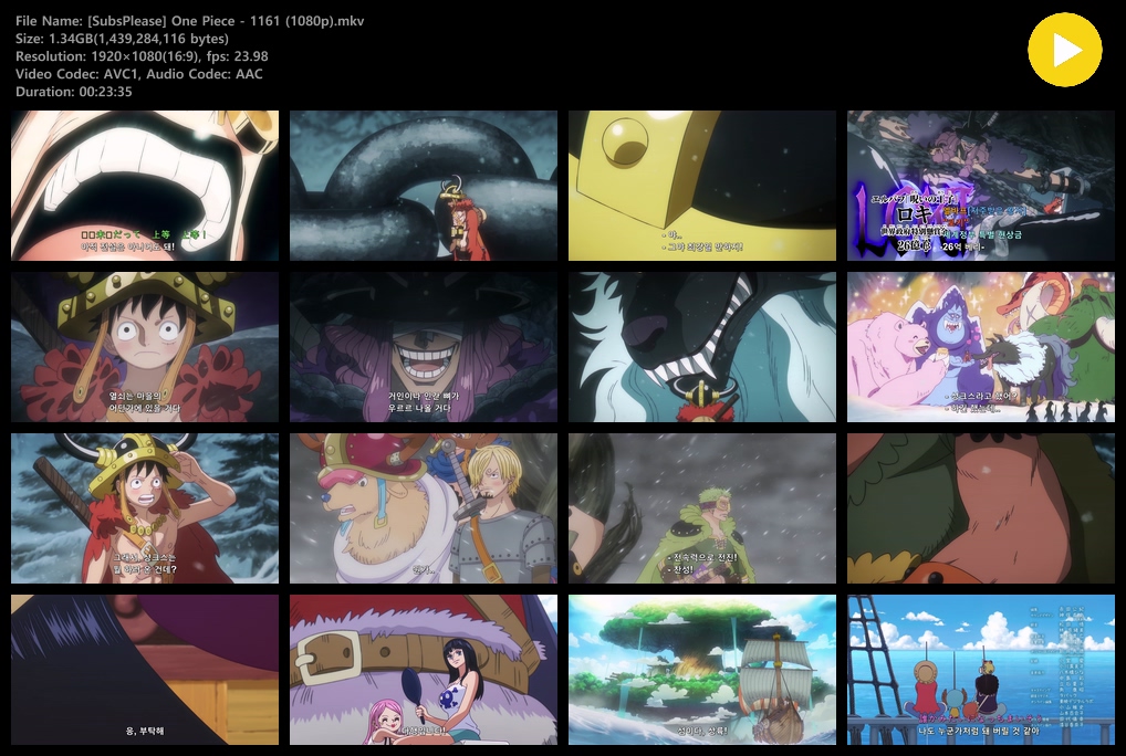 원피스 One Piece - 1161화 (1920x1080)