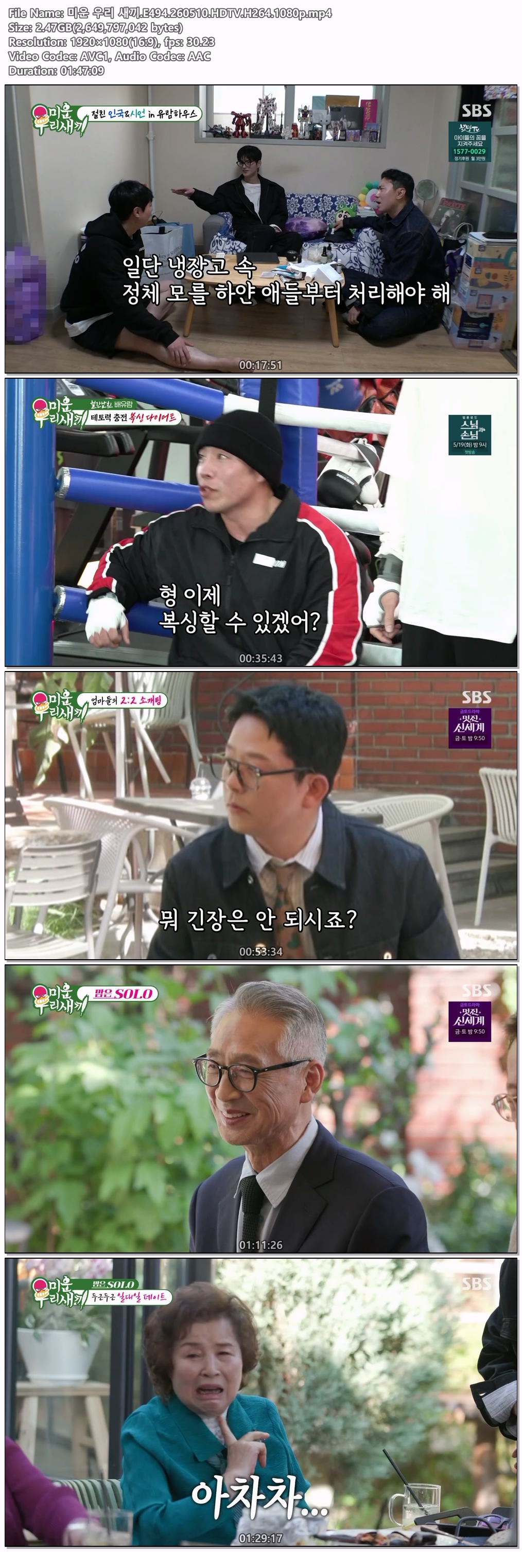 미운 우리 새끼.E494.260510.HDTV.H264.1080p