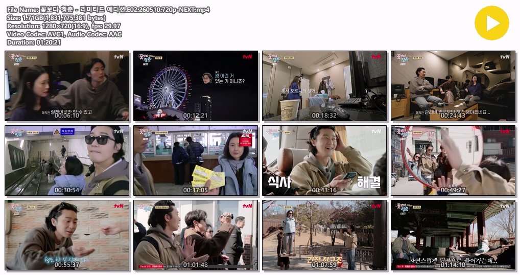 꽃보다 청춘 - 리미티드 에디션.E02.260510.720p-NEXT