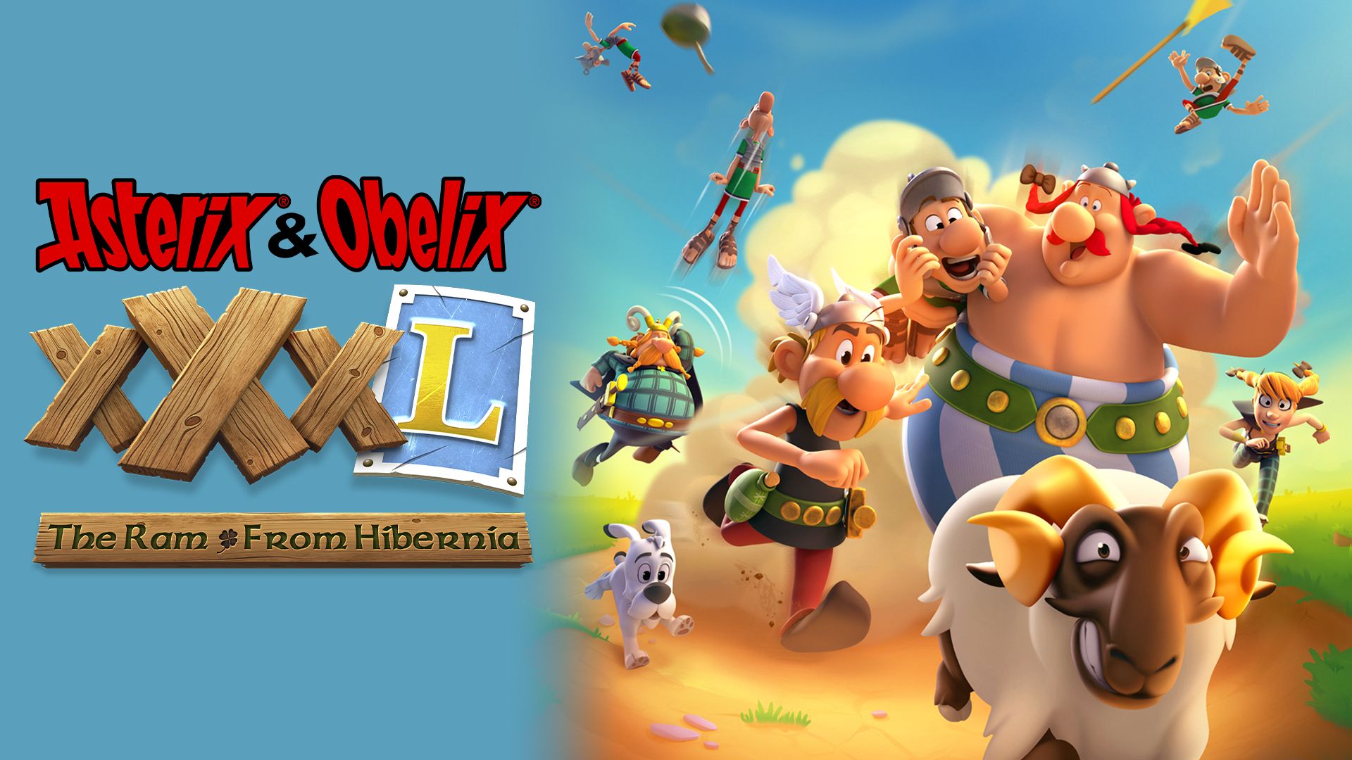 [NSW] 아스테릭스 & 오벨릭스 XXXL: 히베르니아의 램 (Asterix & Obelix XXXL : The Ram From Hibernia)
