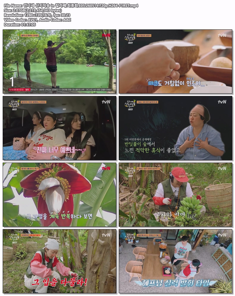 언니네 산지직송 in 칼라페.최종회.E05.260514.720p.H264-F1RST