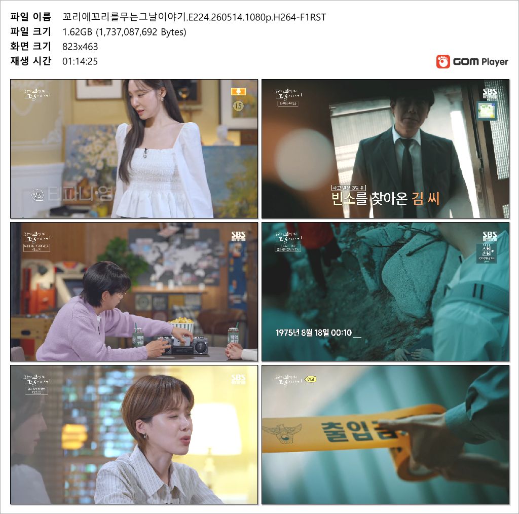 꼬리에꼬리를무는그날이야기.E224.260514.1080p.H264-F1RST