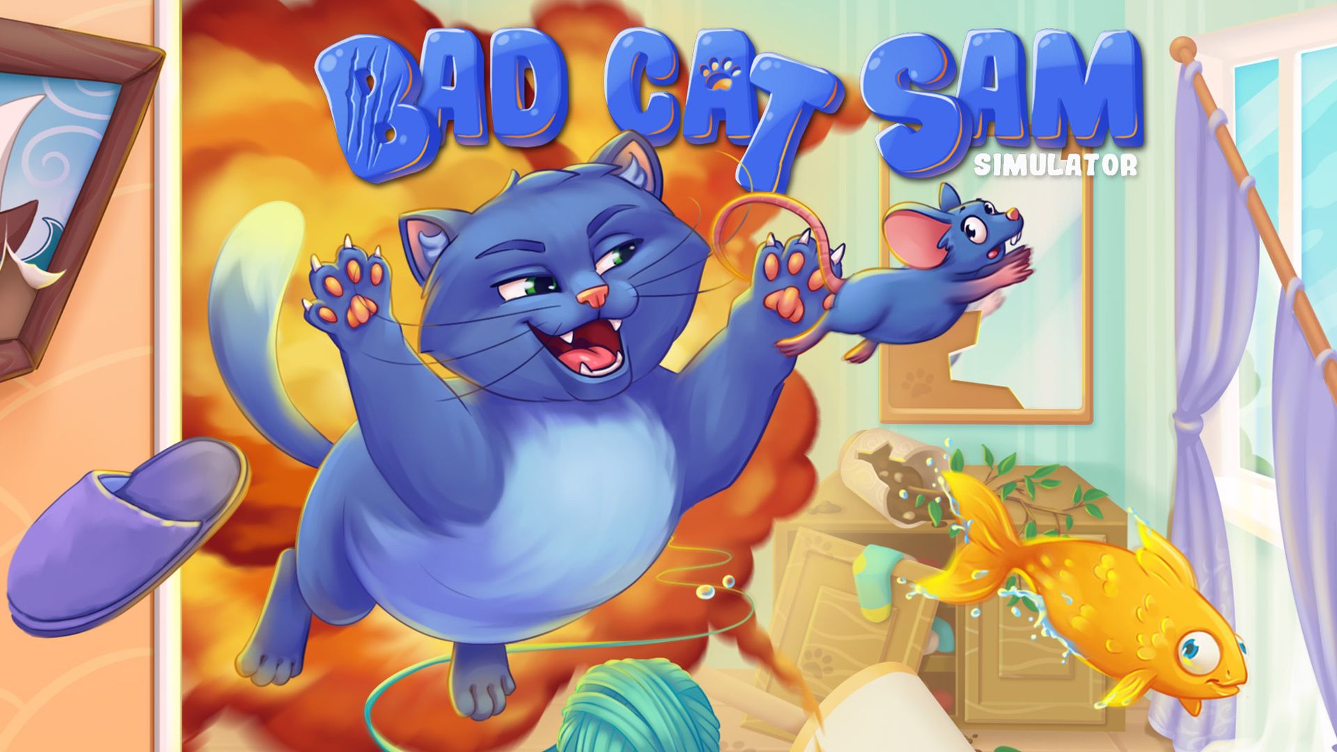 [NSW] 배드 캣 샘 시뮬레이터 (Bad Cat Sam Simulator)