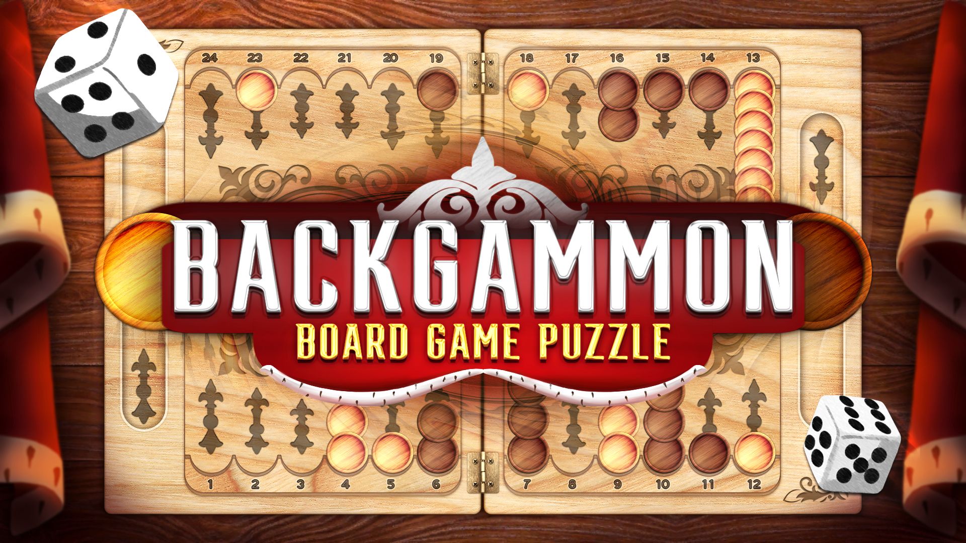 [NSW] 백개먼: 보드 게임 퍼즐 (Backgammon: Board Game Puzzle)