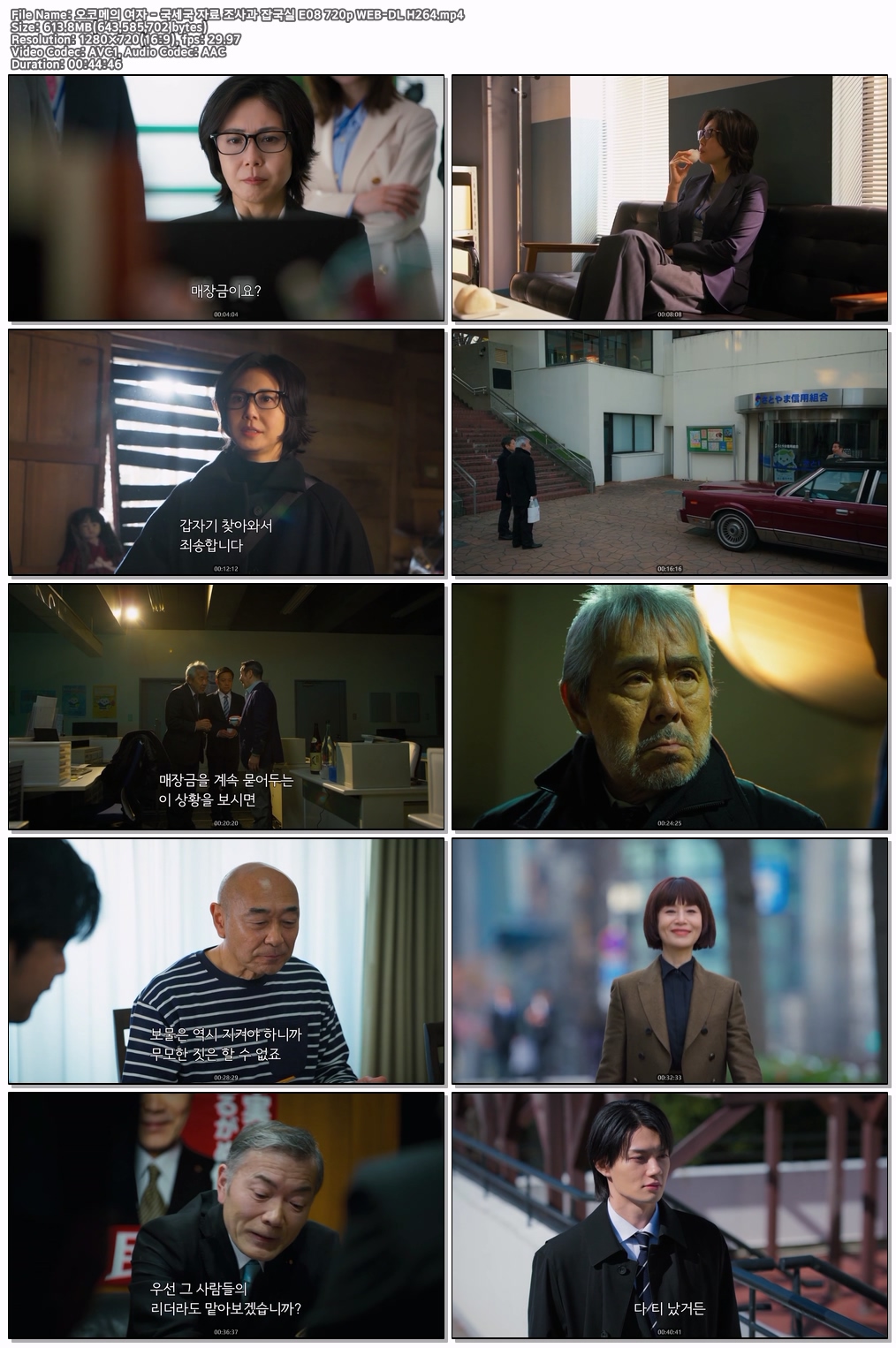 오코메의 여자 - 국세국 자료 조사과 잡국실 E08 720p WEB-DL H264