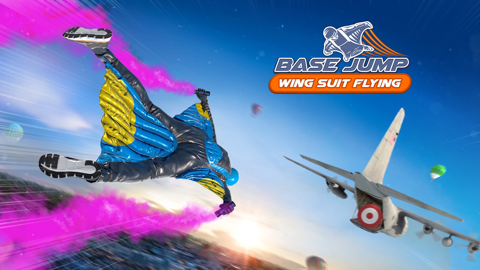 [NSW] 베이스 점프 윙 슈트 플라잉 (Base Jump Wing Suit Flying)