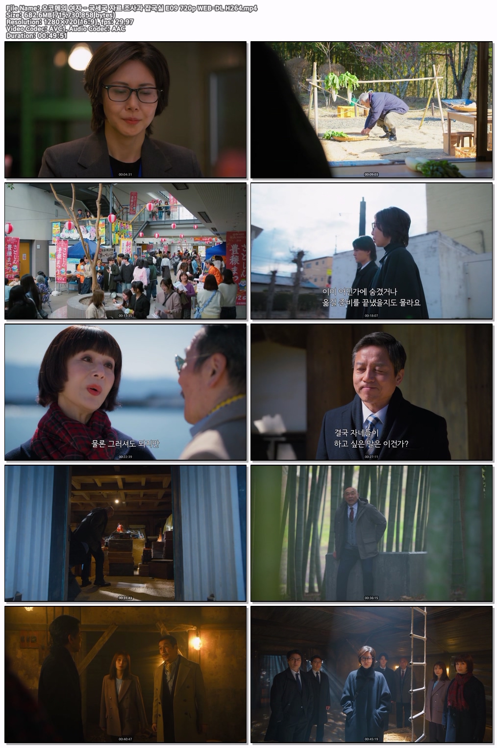오코메의 여자 - 국세국 자료 조사과 잡국실 E09 최종회 720p WEB-DL H264
