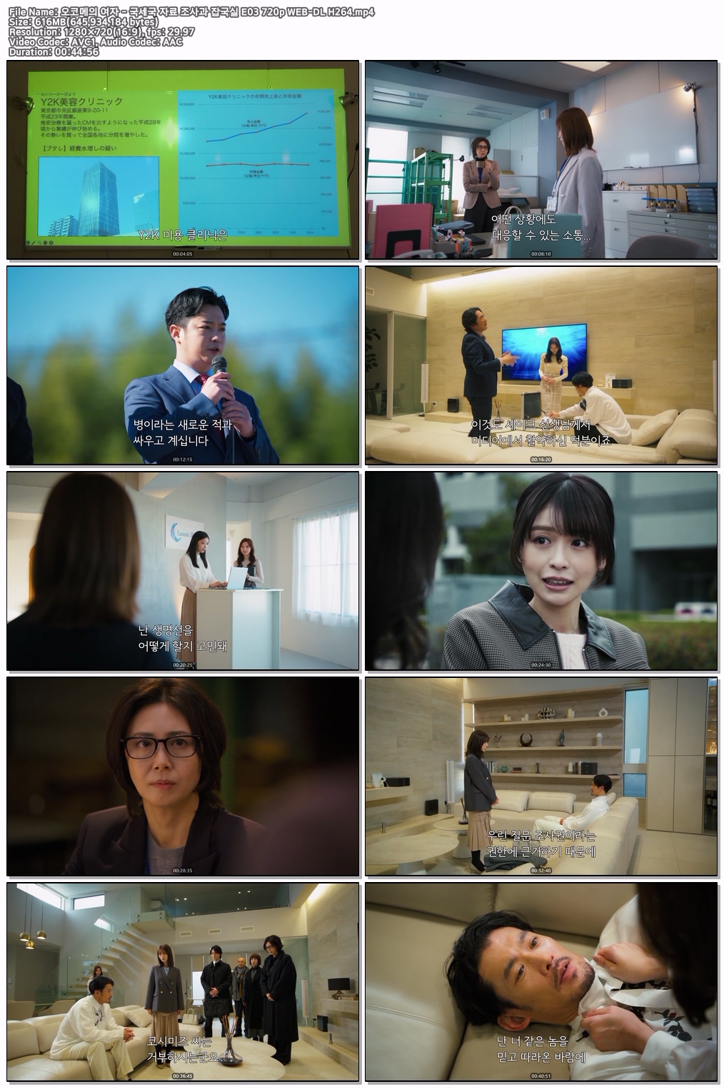 오코메의 여자 - 국세국 자료 조사과 잡국실 E03 720p WEB-DL H264