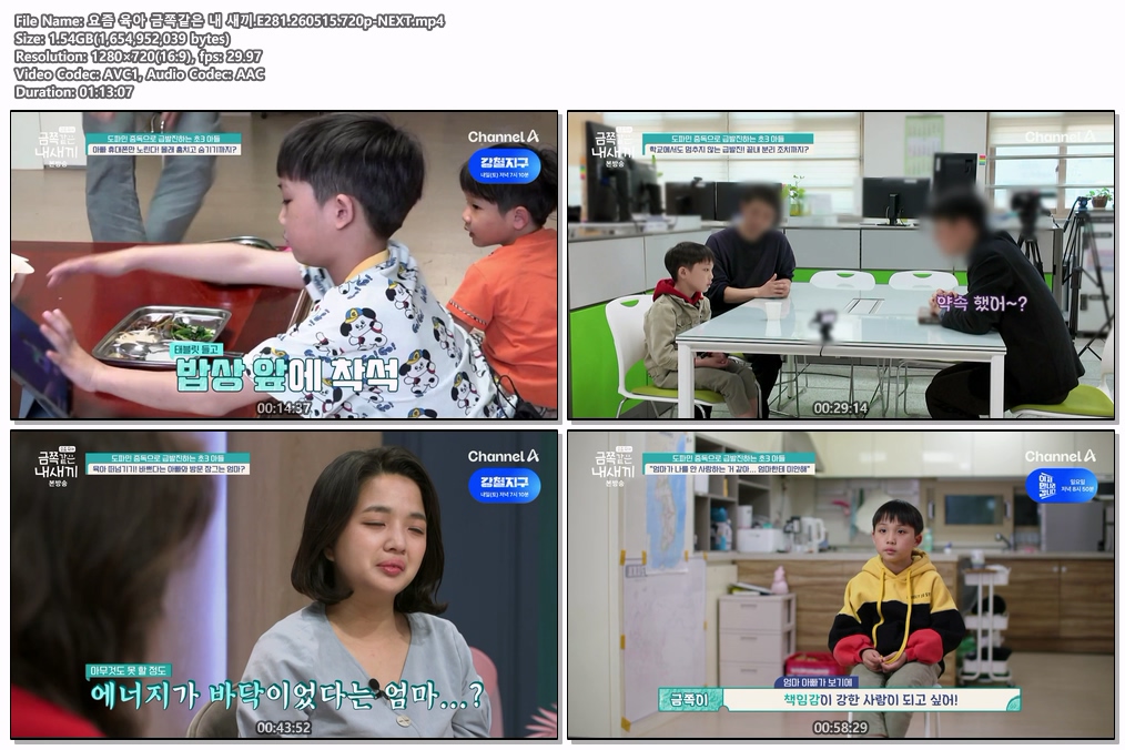 요즘 육아 금쪽같은 내 새끼.E281.260515.720p-NEXT