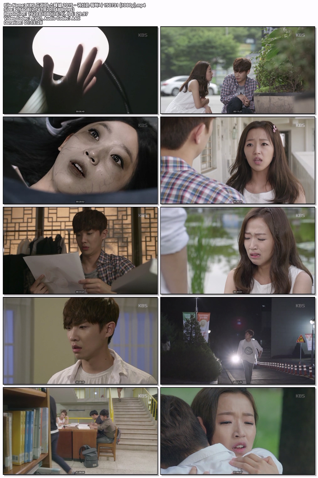 KBS 드라마 스페셜 2015 - 귀신은 뭐하나..