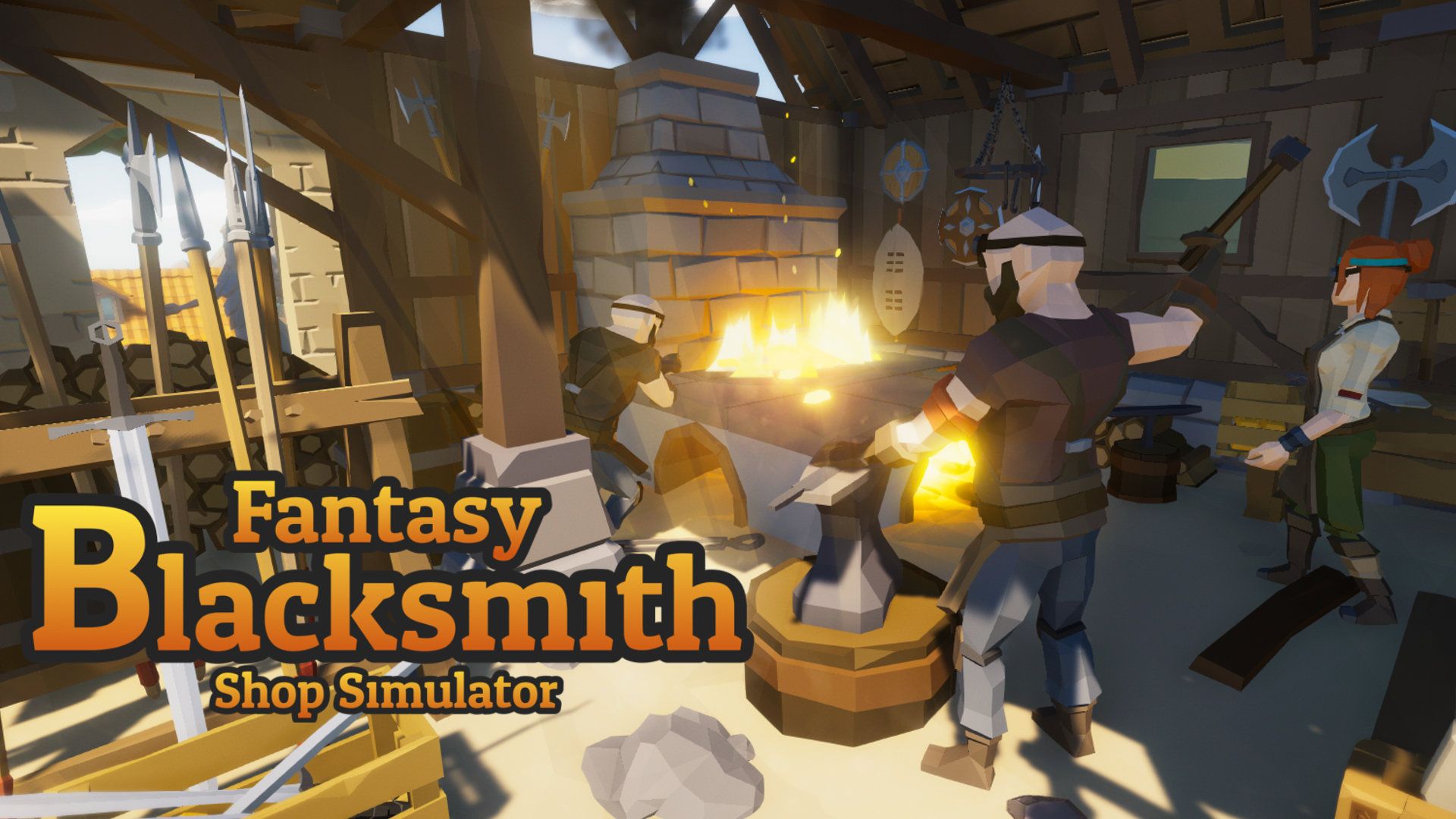 [NSW] 판타지 대장장이 상점 시뮬레이터 (Fantasy Blacksmith Shop Simulator)