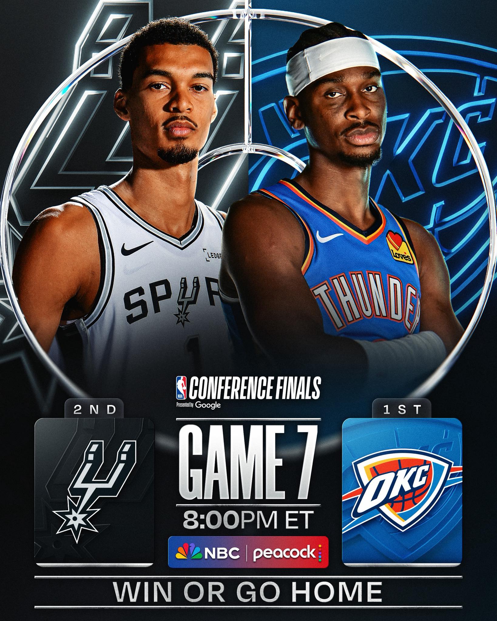 [핖.NBA] 26.05.31 WCF.G7 샌안토니오 VS 오클라호마 [1080P.NBC]