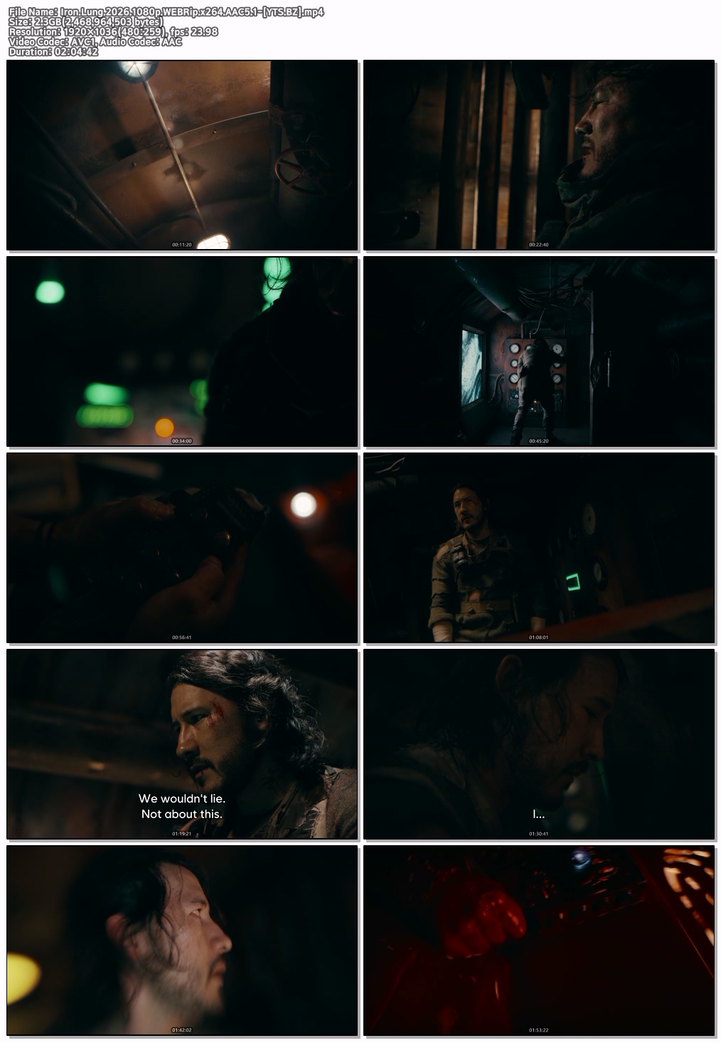 (영자막) Iron Lung (2026) [1080p] [WEBRip] [5.1]
