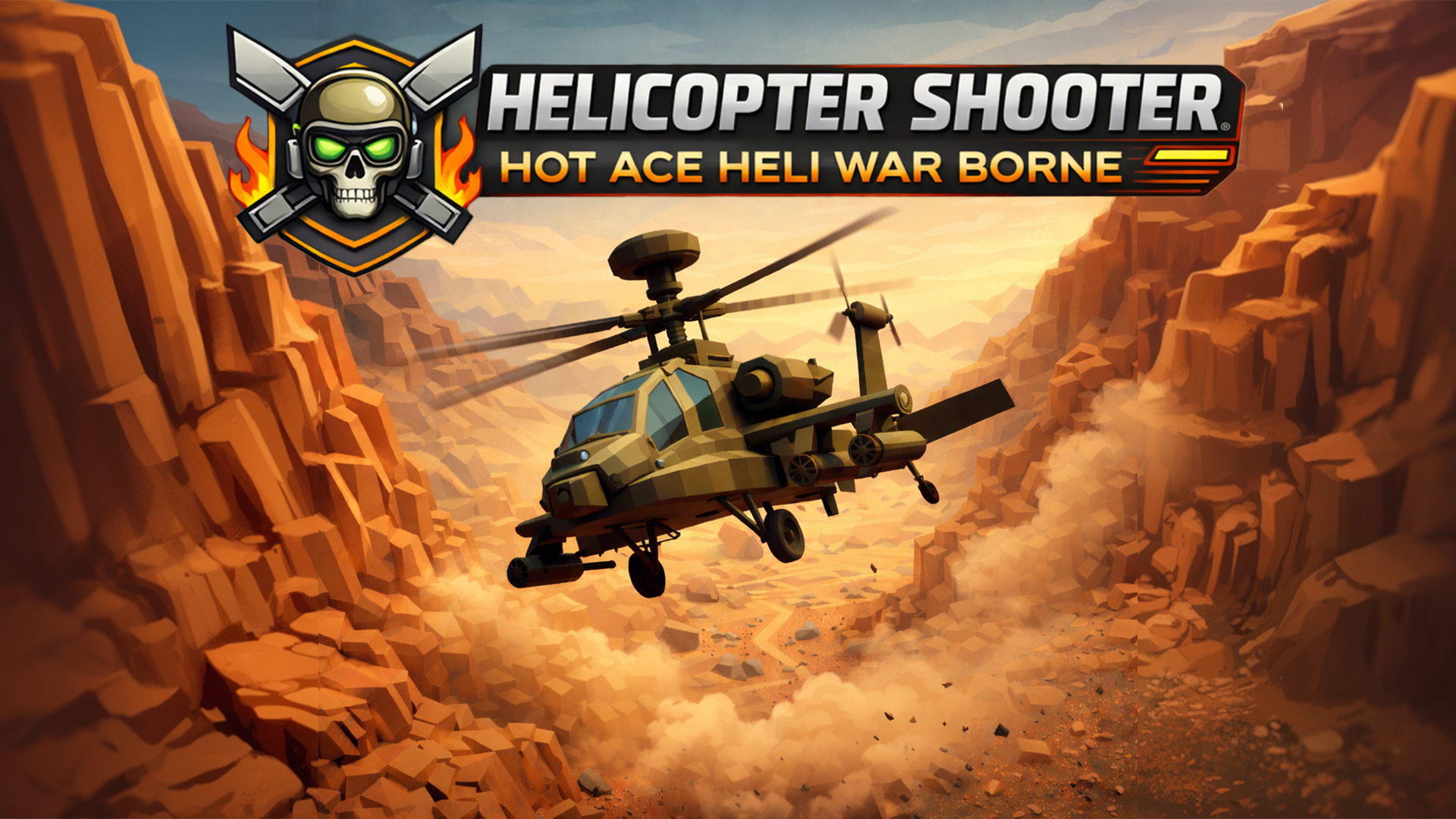 [NSW] 헬리콥터 슈터 - 핫 에이스 헬리 워 본 (Helicopter Shooter - Hot Ace Heli War Borne)