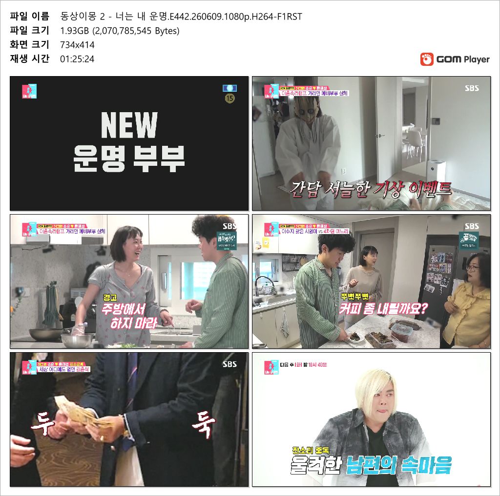 동상이몽 2 - 너는 내 운명.E442.260609.1080p.H264-F1RST