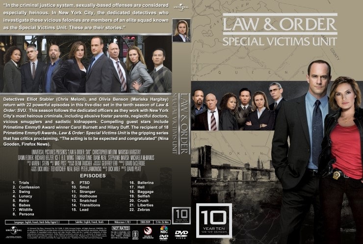 로앤오더 SVU 성범죄전담반 시즌10 01-22화 완결