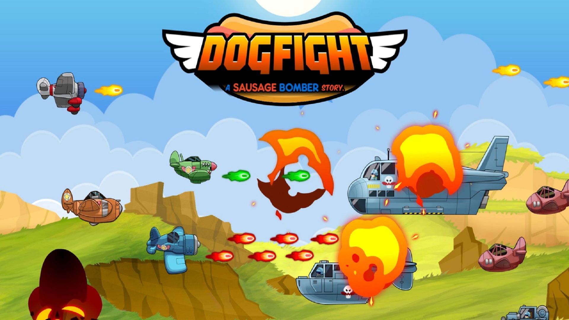 [NSW] 도그파이트: 소시지 바머 스토리 (Dogfight: A Sausage Bomber Story)