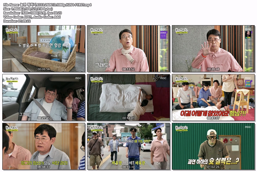 놀면 뭐하니.E333.260613.1080p.H264-F1RST