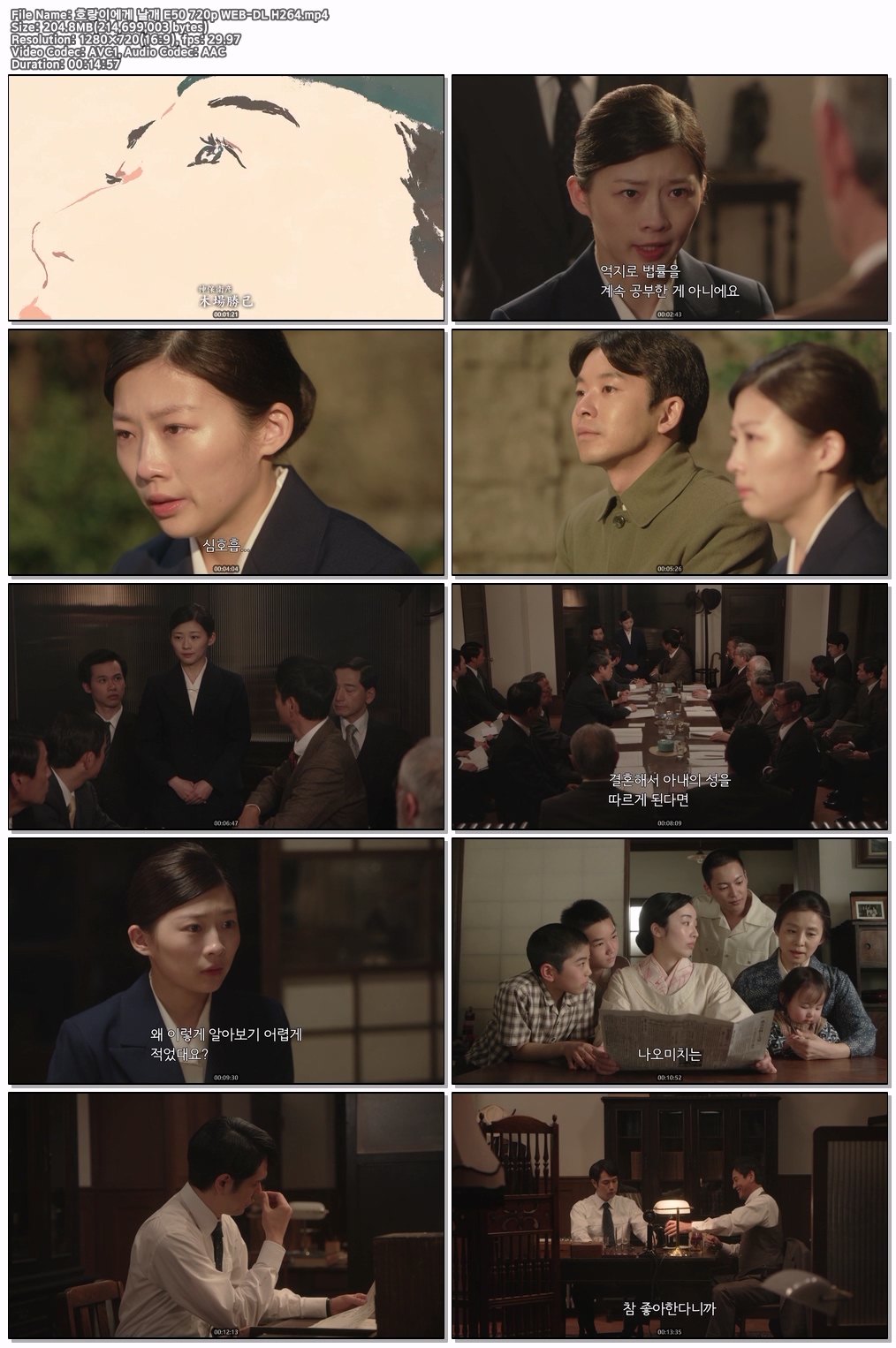 호랑이에게 날개 E50~E52 720p WEB-DL H264
