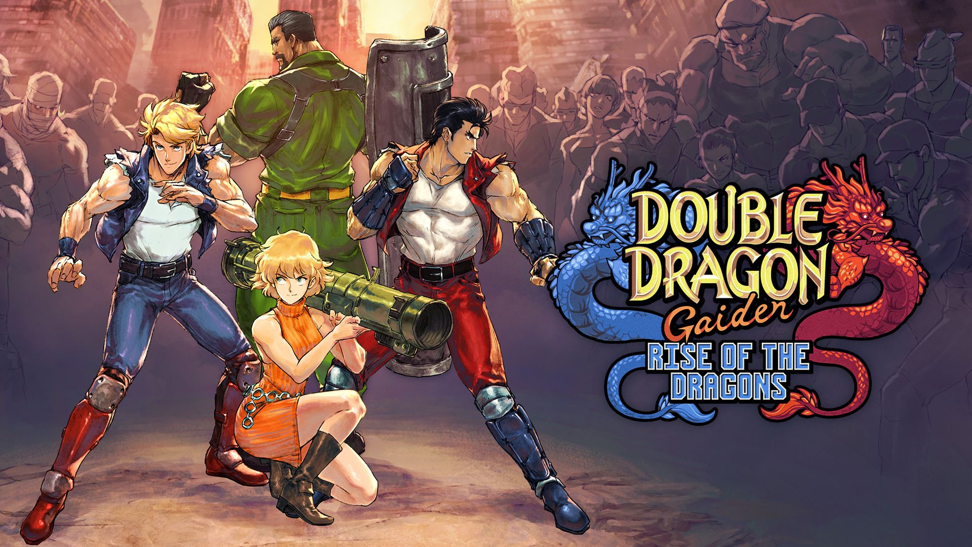 [NSW] 더블 드래곤 외전: 용의 부상 (Double Dragon Gaiden: Rise of the Dragons)