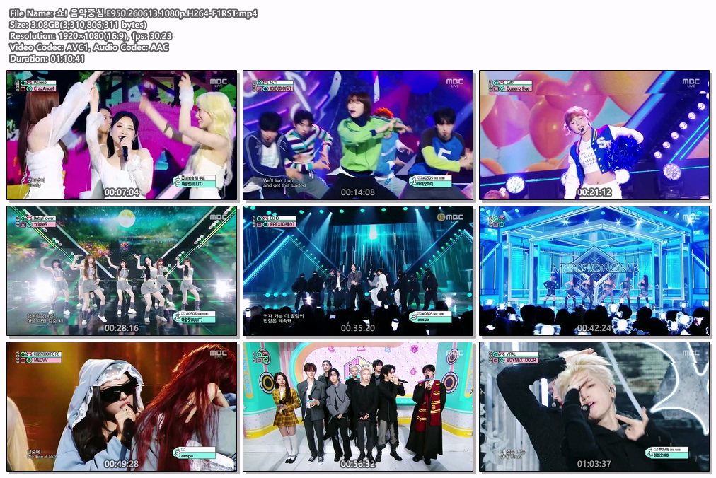 쇼! 음악중심.E950.260613.1080p.H264-F1RST