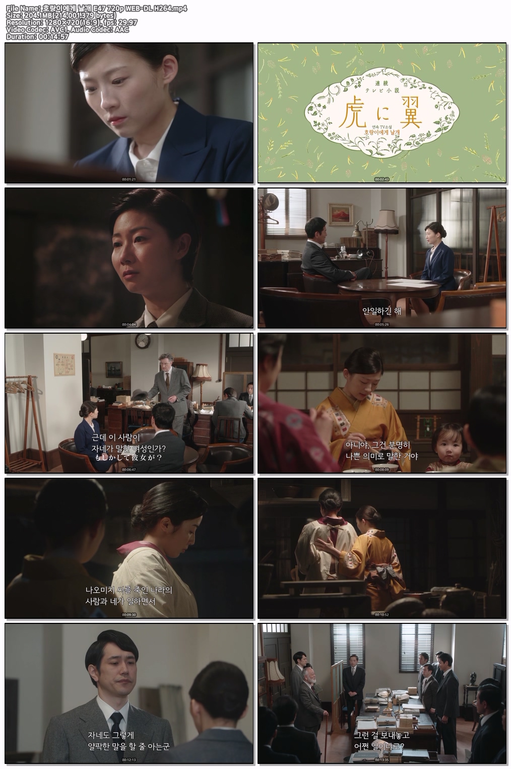 호랑이에게 날개 E47~E49 720p WEB-DL H264