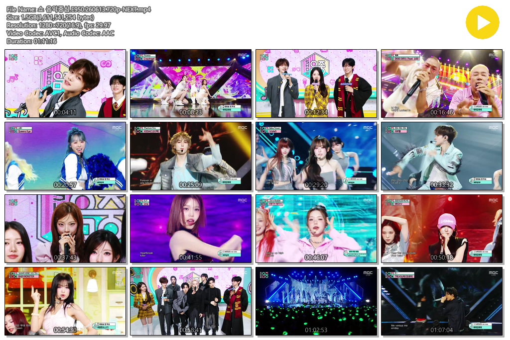 쇼 음악중심.E950.260613.720p-NEXT