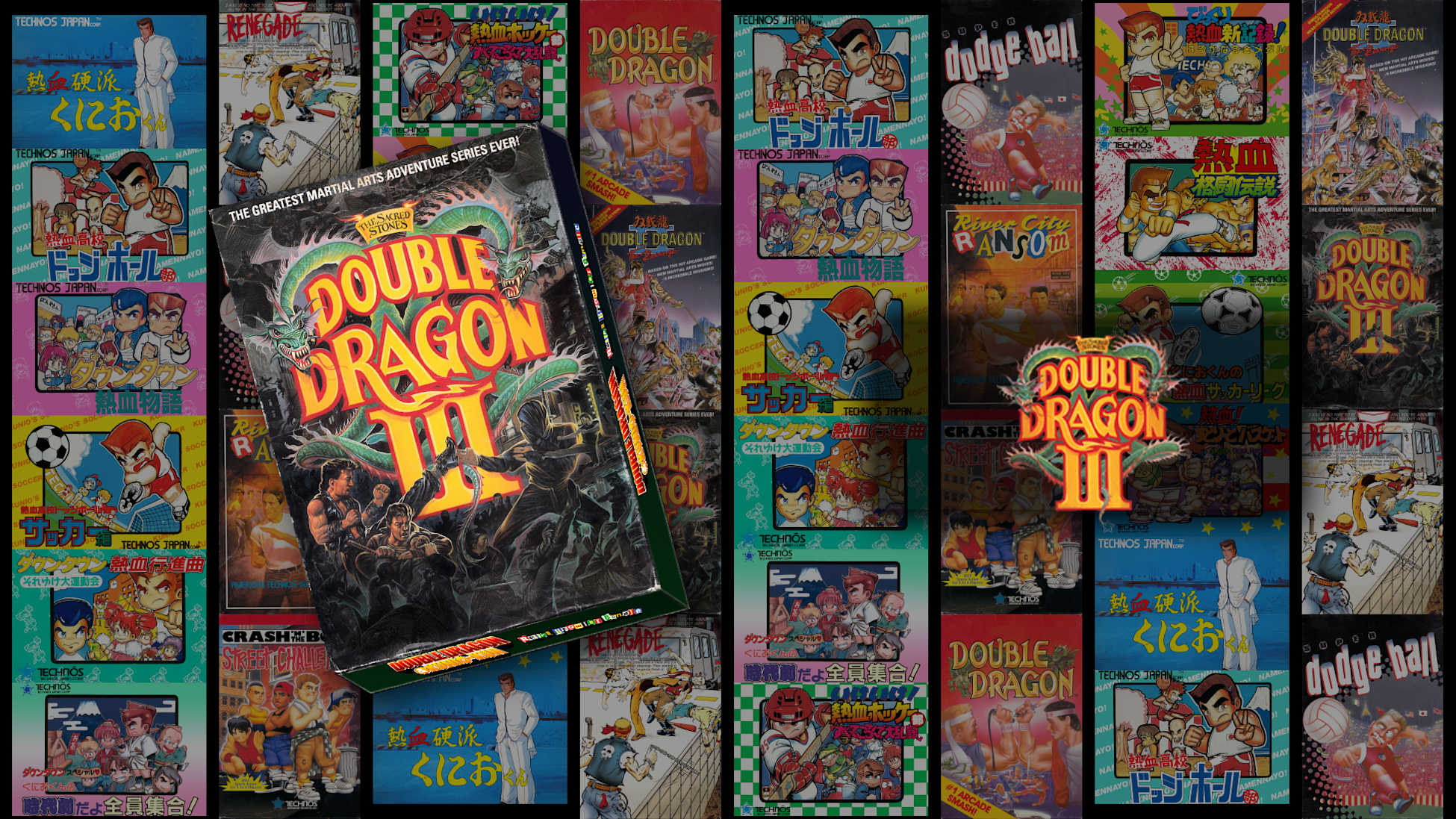 [NSW] 더블 드래곤 3: 새크리드 스톤 (DOUBLE DRAGON III: The Sacred Stones)