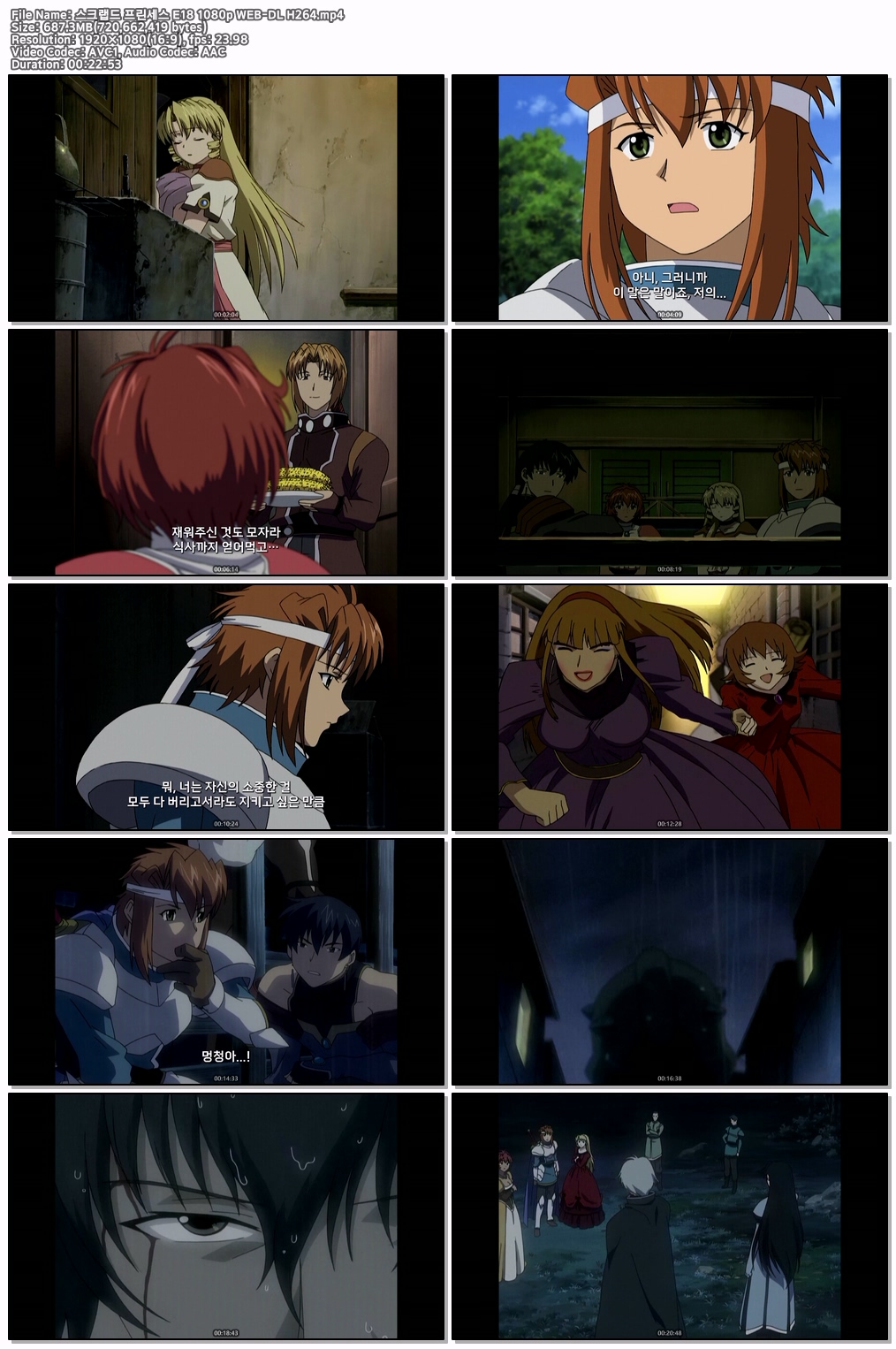 스크랩드 프린세스 E18 1080p WEB-DL H264