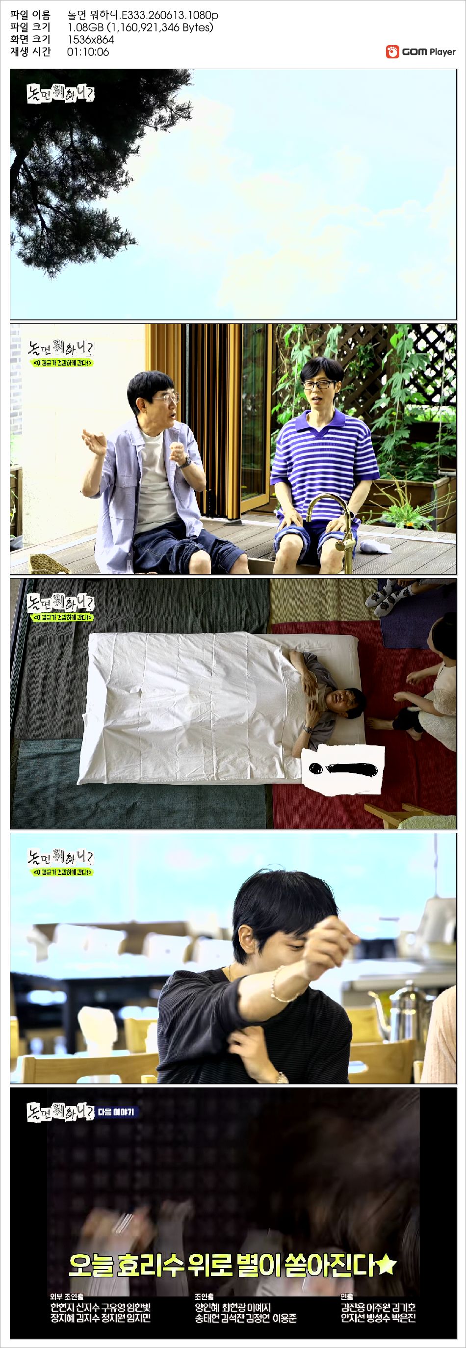 놀면 뭐하니.E333.260613.1080p